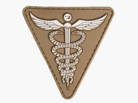 PVC medische patch Tan 7 x 7 cm
