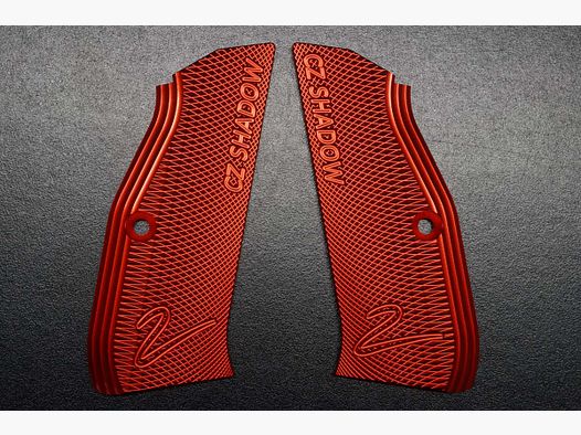 CZ Shadow 2 pannello grip rosso lungo