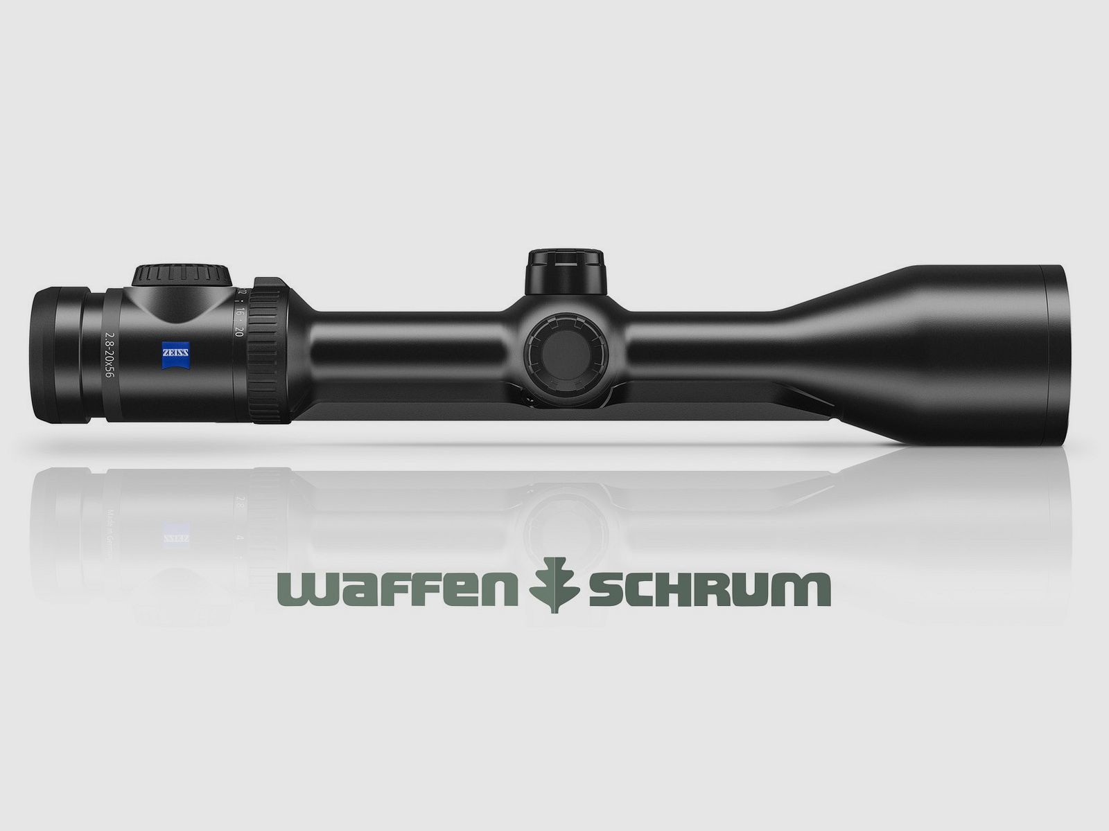 Zeiss Victory V8 - 2.8-20x56 M / 30mm central tube with rail