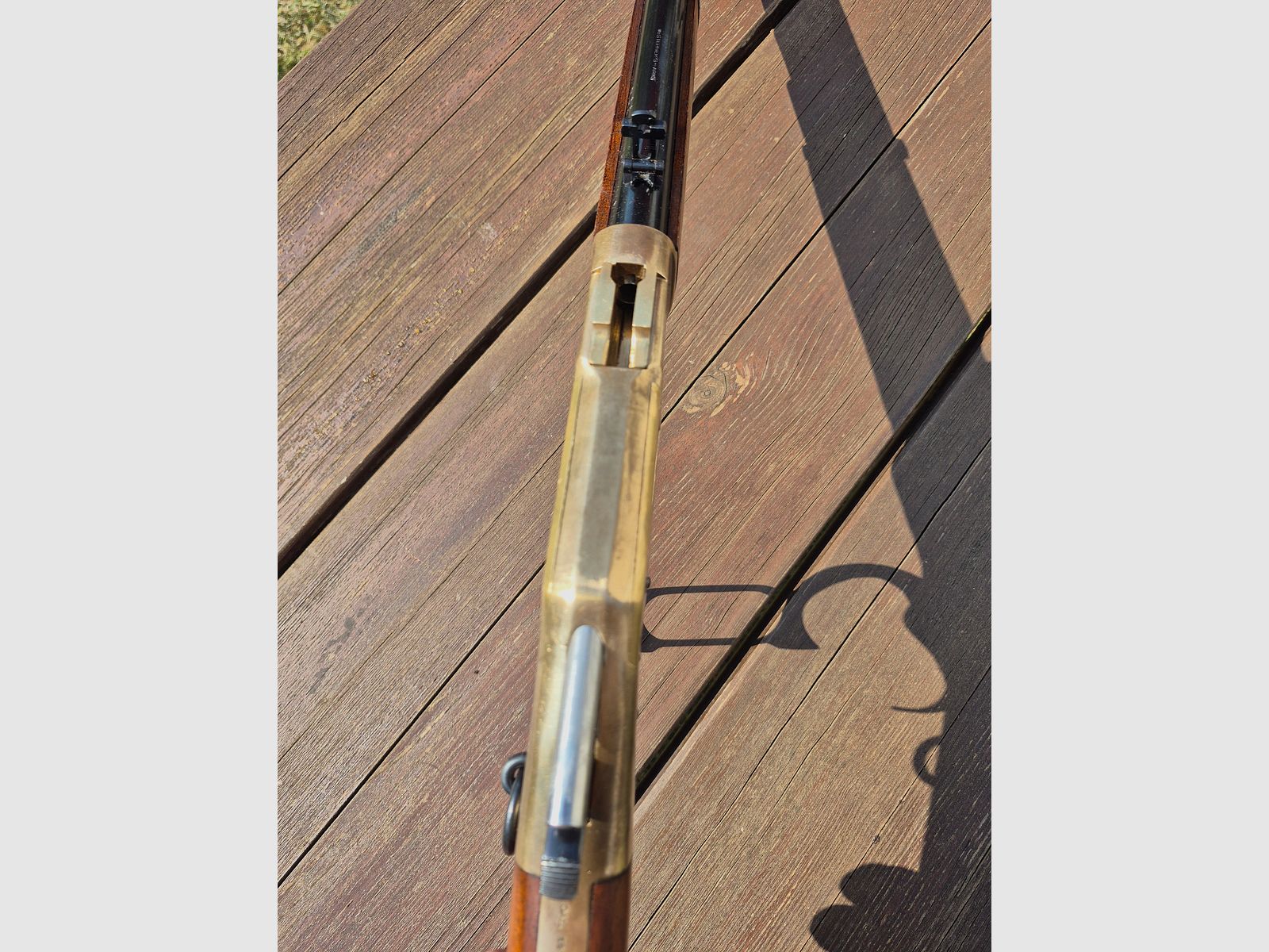 Uberti 1866 Yellow Boy Carbine .38 Sp. (mfg. 1972) – VISUALLY TOP / PURE PARTS DONOR! (Defective)