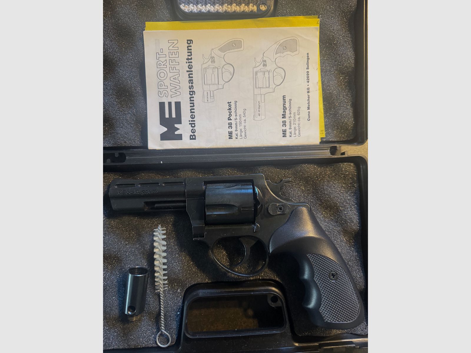 Melcher ME 38 Magnum 9mm P.A.K.