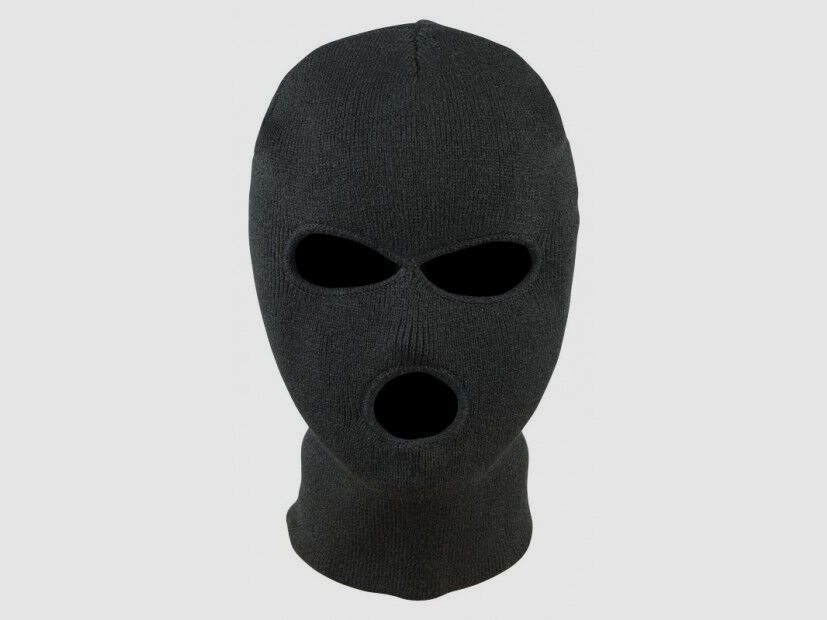 Cagoule Drei Löcher Cityguard Schwarz, Bild 4 von 4