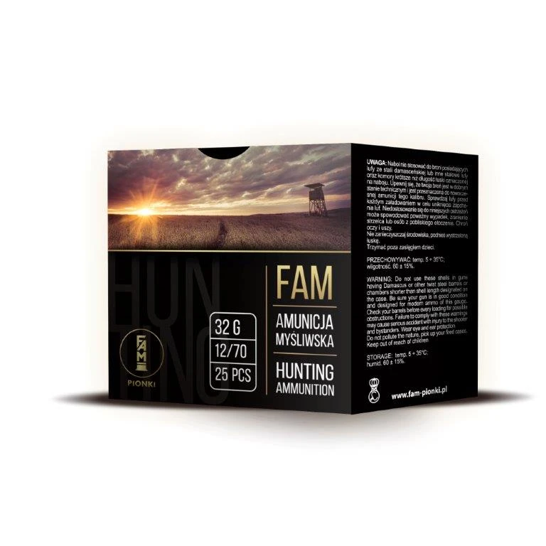 FAM Pionki Schrotmunition 32 g 12/70 GW 0 – 4,0 mm