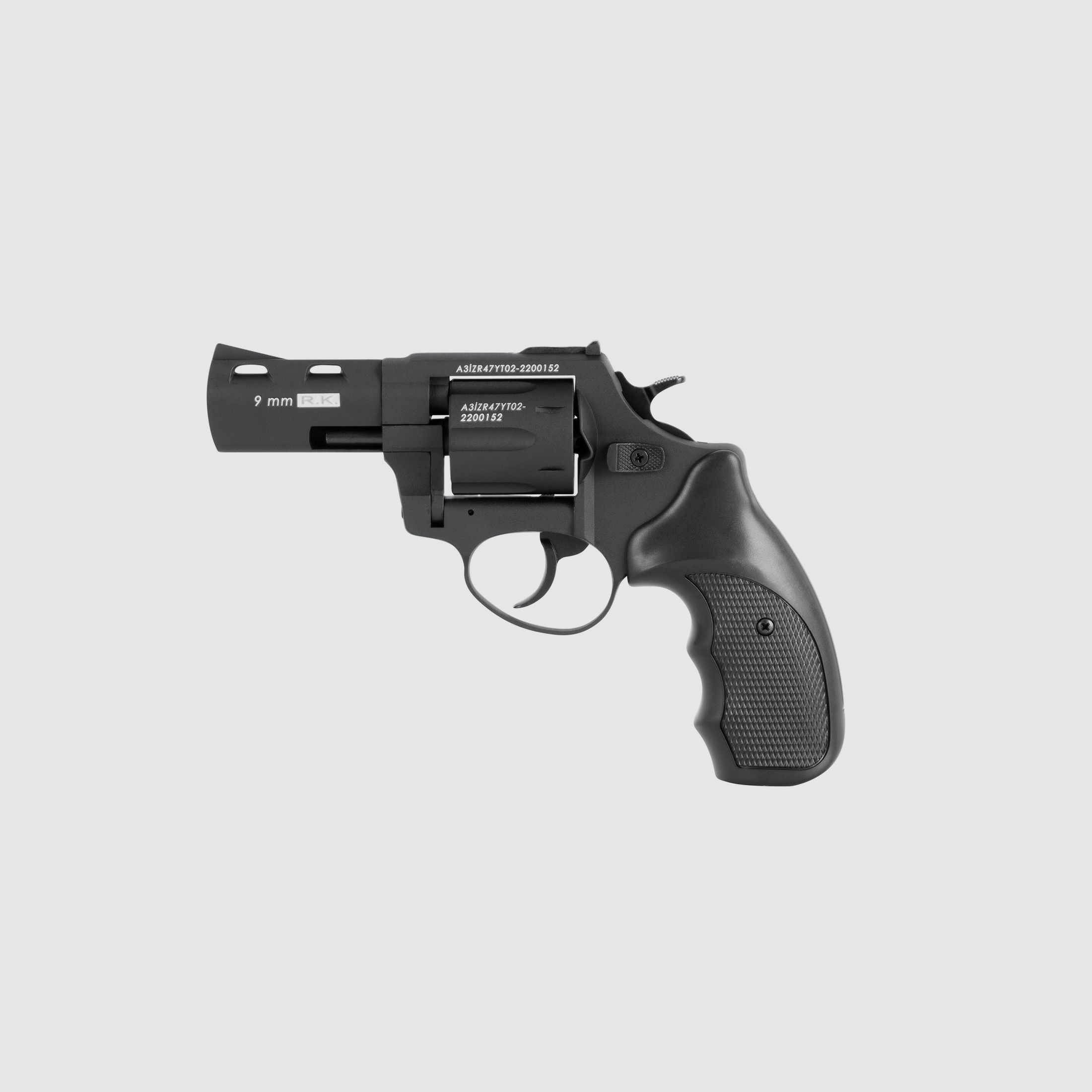Zoraki R2 3" Black 9mm R. - Gas Signal