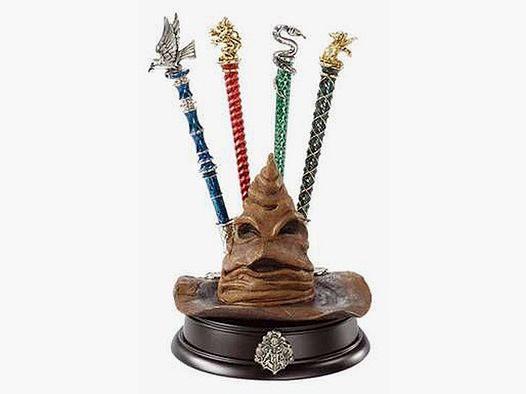 The talking hat pencil holder