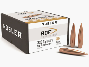 Nosler bullet .338/.338 RDF 300GR HPBT 100 pieces