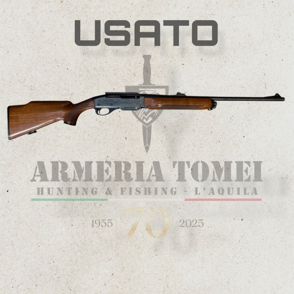 UTILISÉ – FUSIL – REMINGTON MODEL 7400 cal. 30-06 SPRG, image 1 sur 4