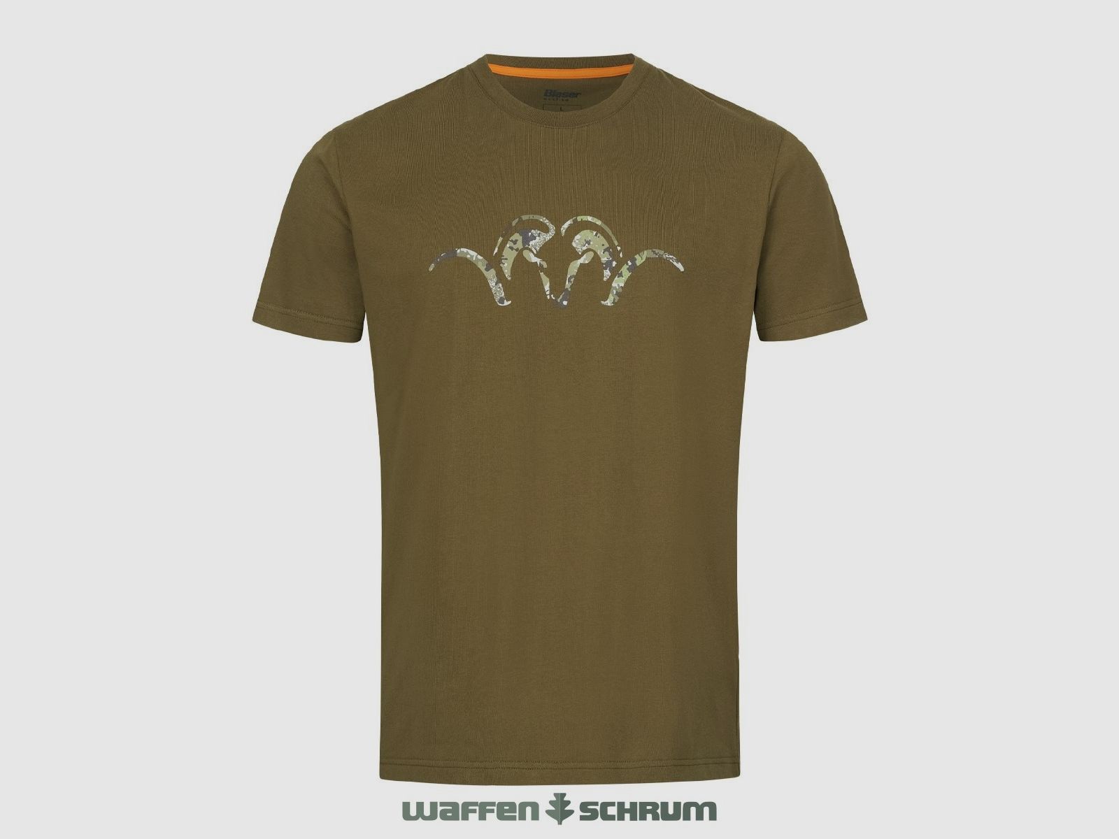 T-shirt Blaser Argali olive foncé