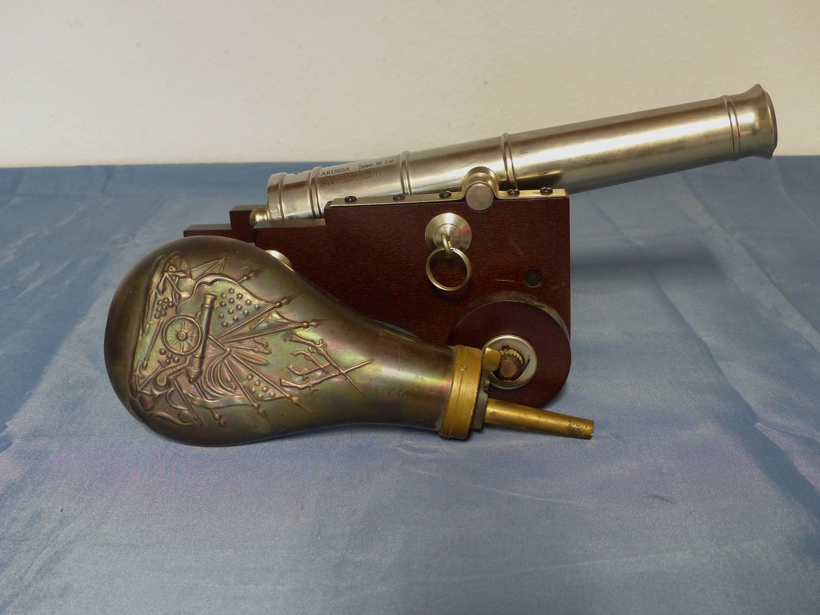 Vorderlader Kanone Ardesa Spanien Cal. .50 Schwarzpulver vintage