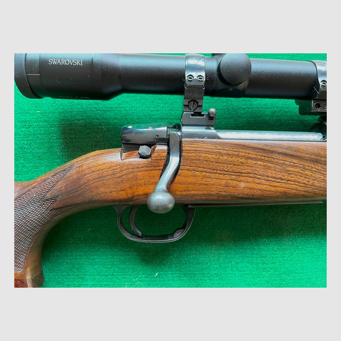 Heym SR20 boar rifle 9.3x62 – Magnaport, Swarovski scope with LA