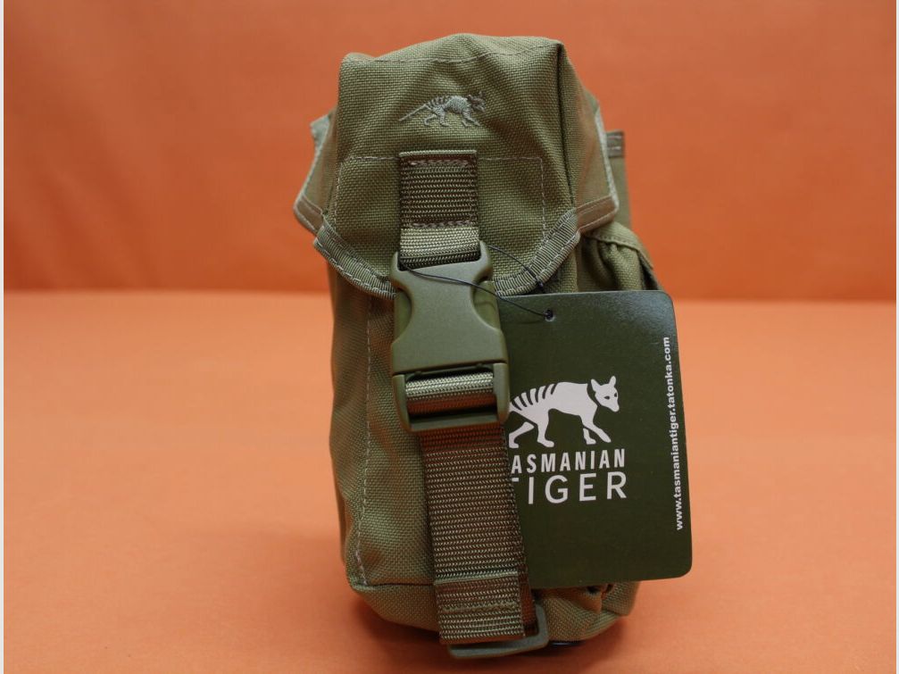 Tasmanian Tiger TT Mil Pouch Mag DBL 343 khaki (7761.343): Magazintasche für 2 Magazine