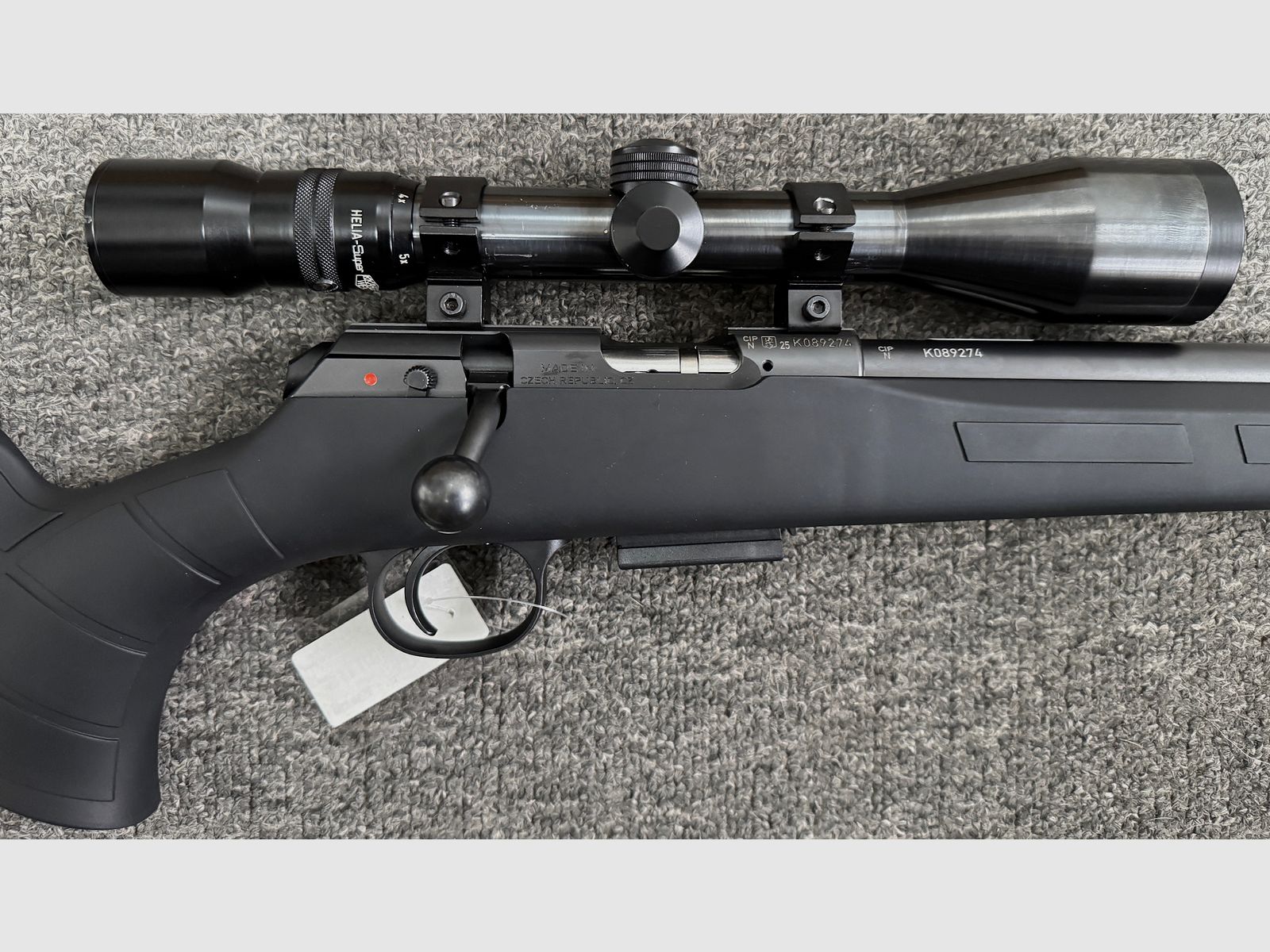CZ 457 Synthetic .17 HMR Neuwaffe + Kahles 3-9x42 Gebraucht