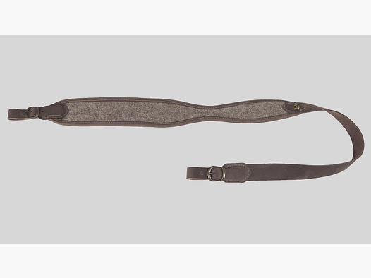 AKAH Gewehrriemen Wollfilz genoppt tailliert 105 cm