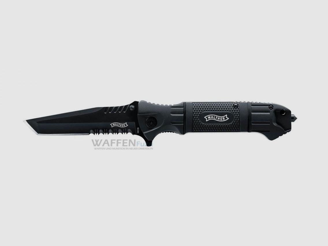 Couteau de poche Walther BTTK avec brise-vitre