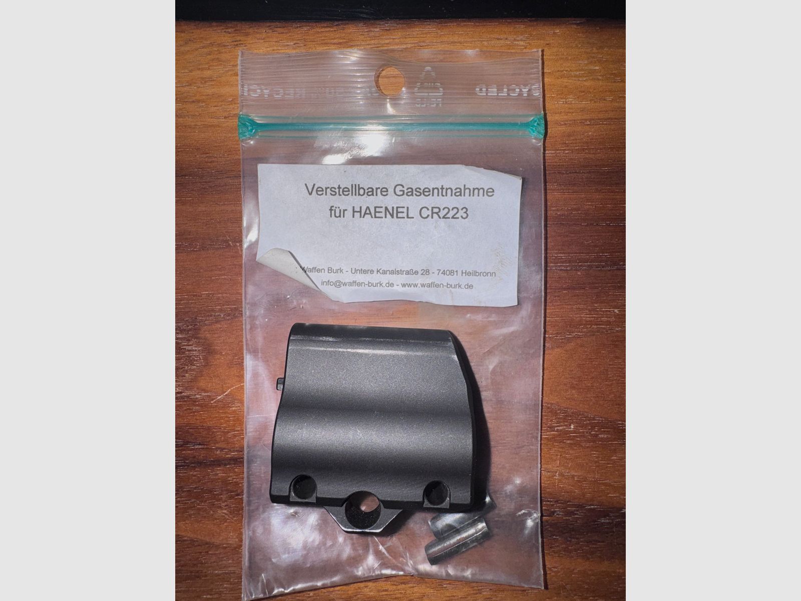 Haenel CR 223, 16,5" – match trigger – incl. scope + red dot + magazines + adjustable gas system + ATec muzzle brake