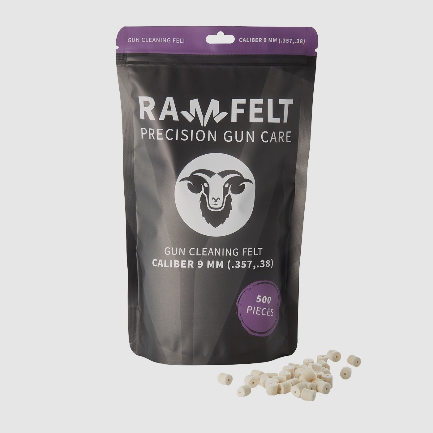 500 Ramfelt Filzreiniger Kal. .9mm