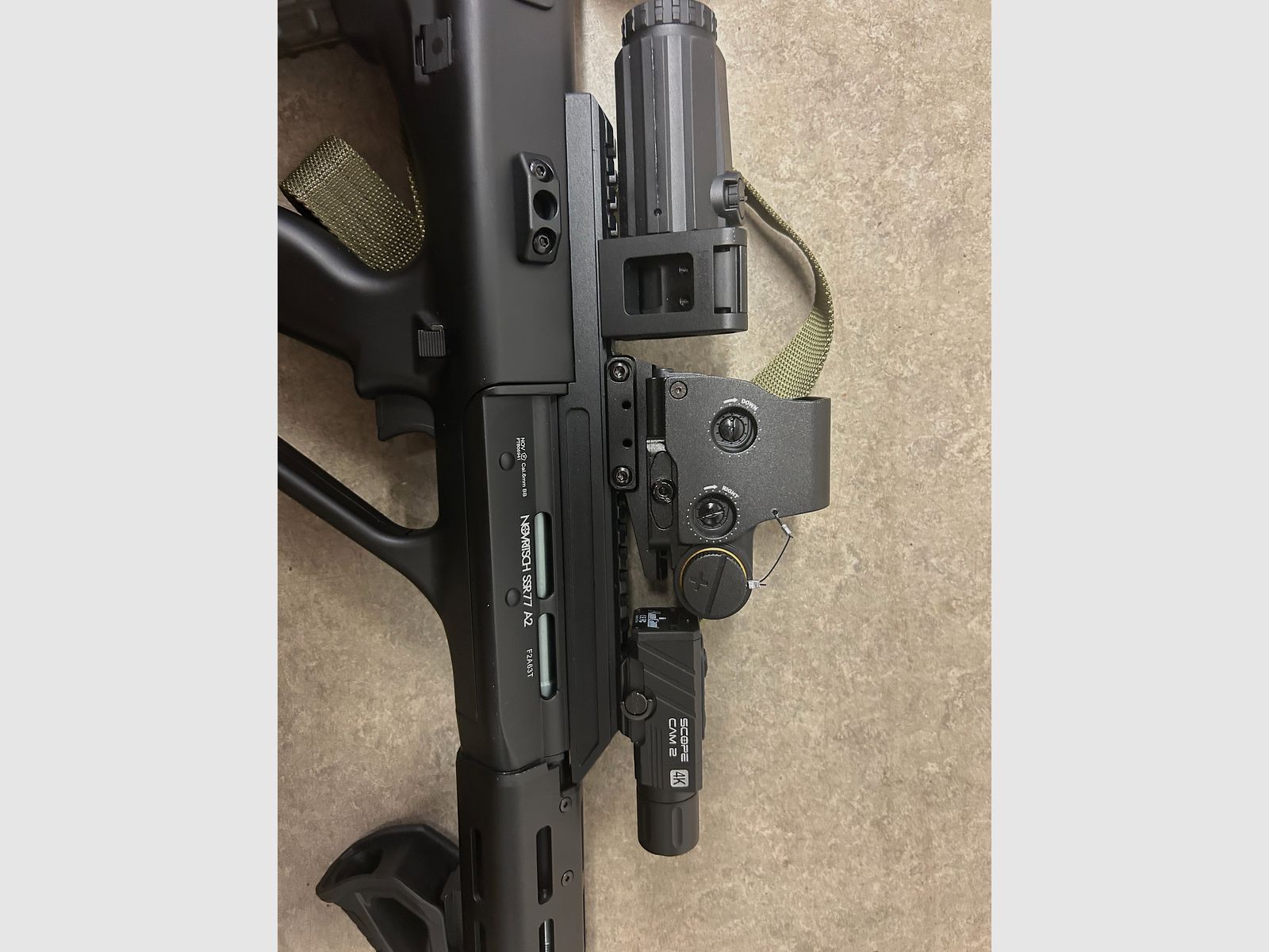 Novritsch AUG SSR77 A2 - Airsoft AEG Komplett Set