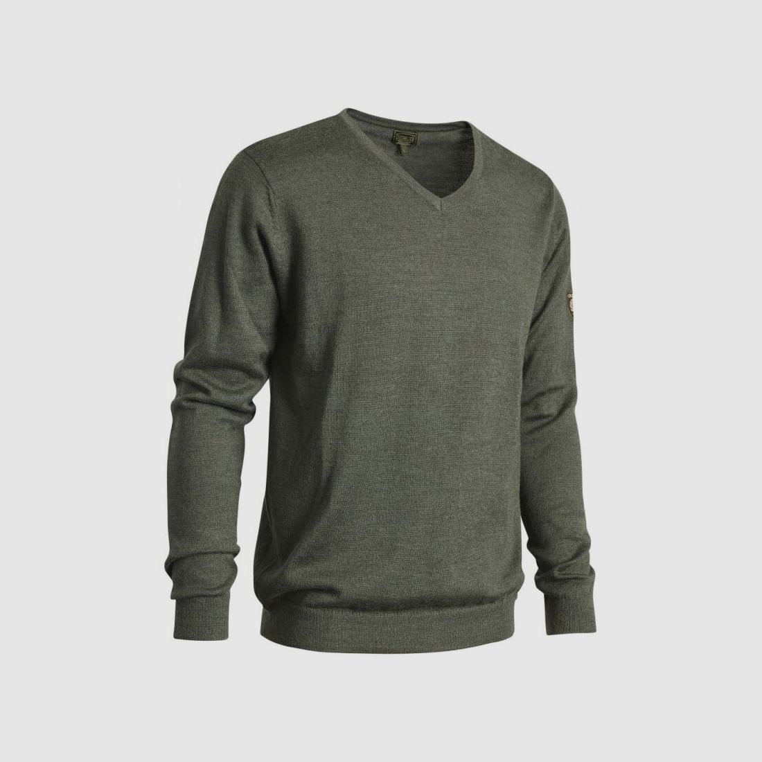 Chevalier Herren Merino Pullover Gart Grün