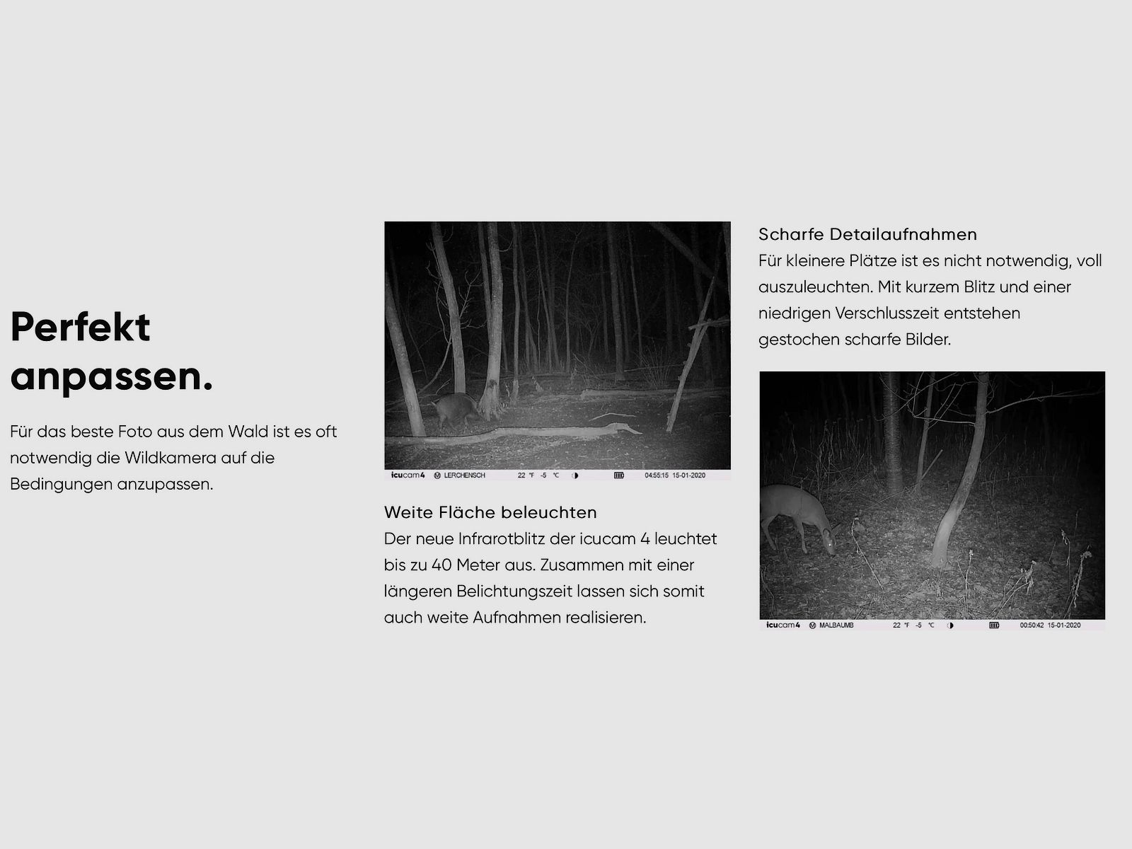 ICU 2022989 4G LTE Cam Wild und Überwachungskamera Funkkamera