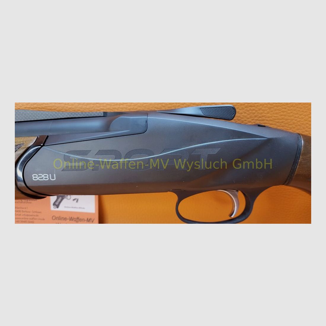 Neuware ! Benelli 828 U Black Sport 81er Läufe
