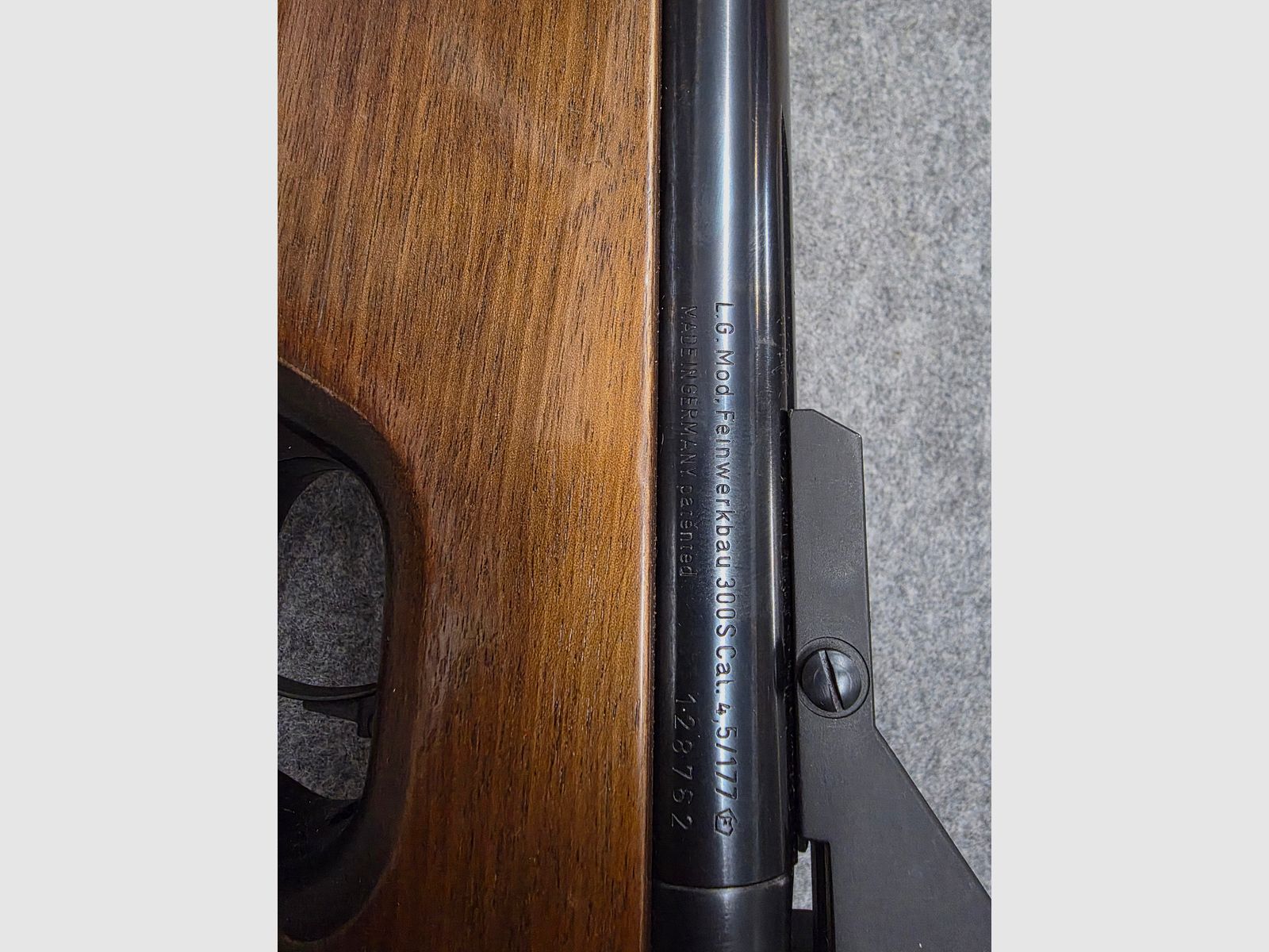 FWB Seitenspanner  Feinwerkbau Mod. 300S aus privater Hand im Bestzustand  Cal. 4,5mm Diabolo