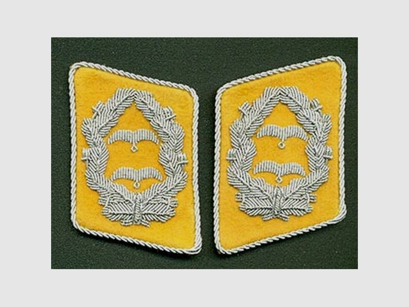 Kragenspiegel Oberstleutnant Flieger/Fallschirmjäger Repro !!!