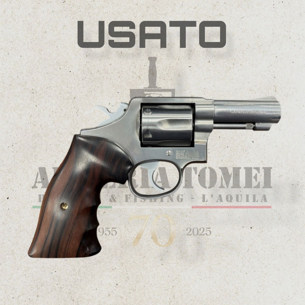 USED – REVOLVER – SMITH & WESSON MOD. 65-5 3" cal. 357 Mag., image 2 of 4