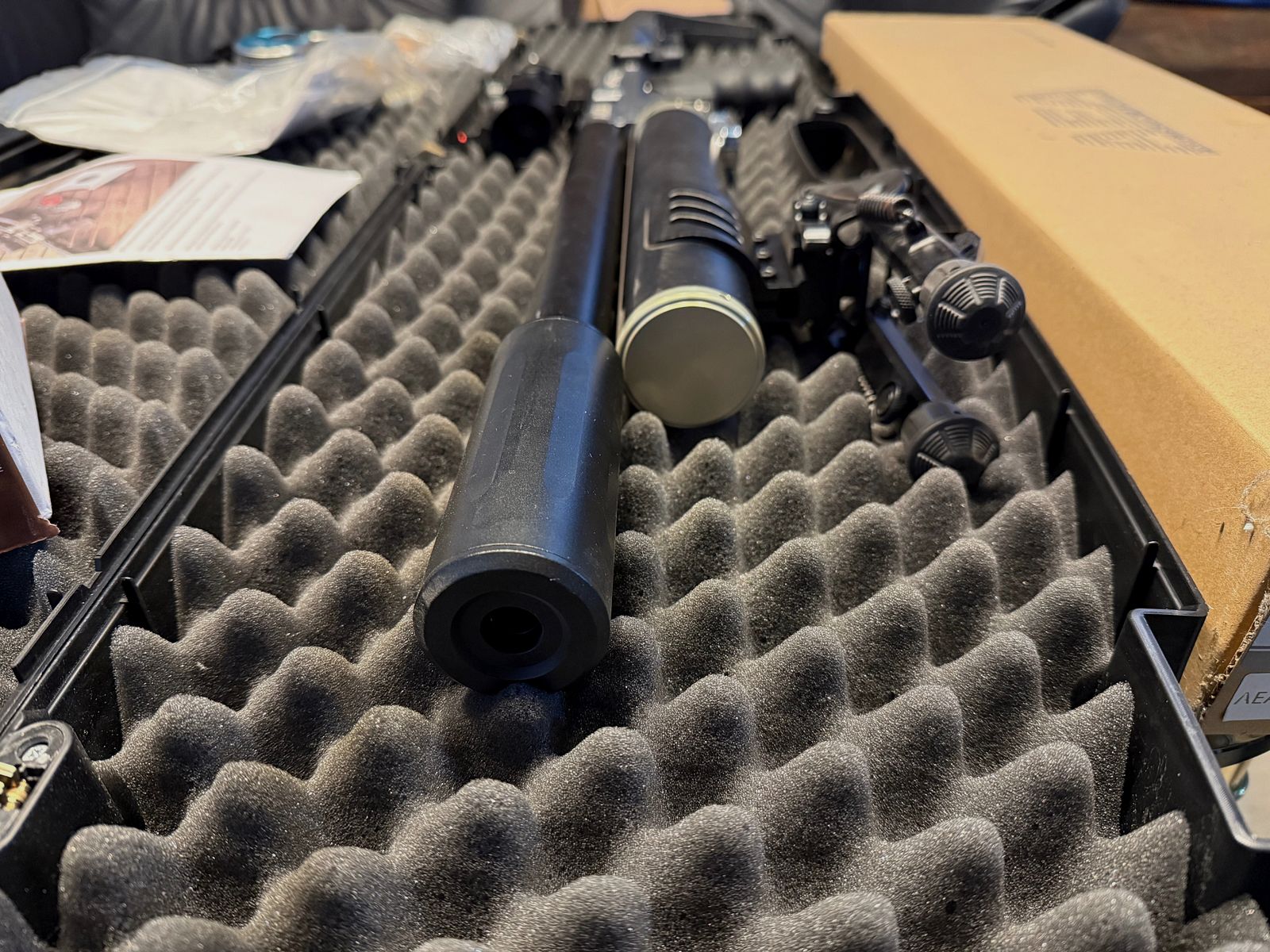 AEA HP Max PCP-Luftgewehr mit ZF OVP Luftkompressor usw