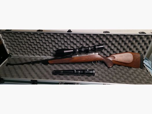 Sauer 90 Luxus Kal. 30-06 mit Zeiss Diavari-Z 3-12x56 und Zeiss Diavari-C 1,5-4,5x18