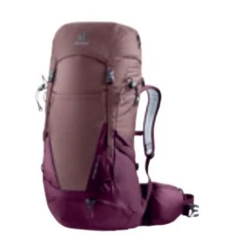 Hiking backpack DEUTER Futura Pro 34 SL ashrose-cassis, image 2 of 2