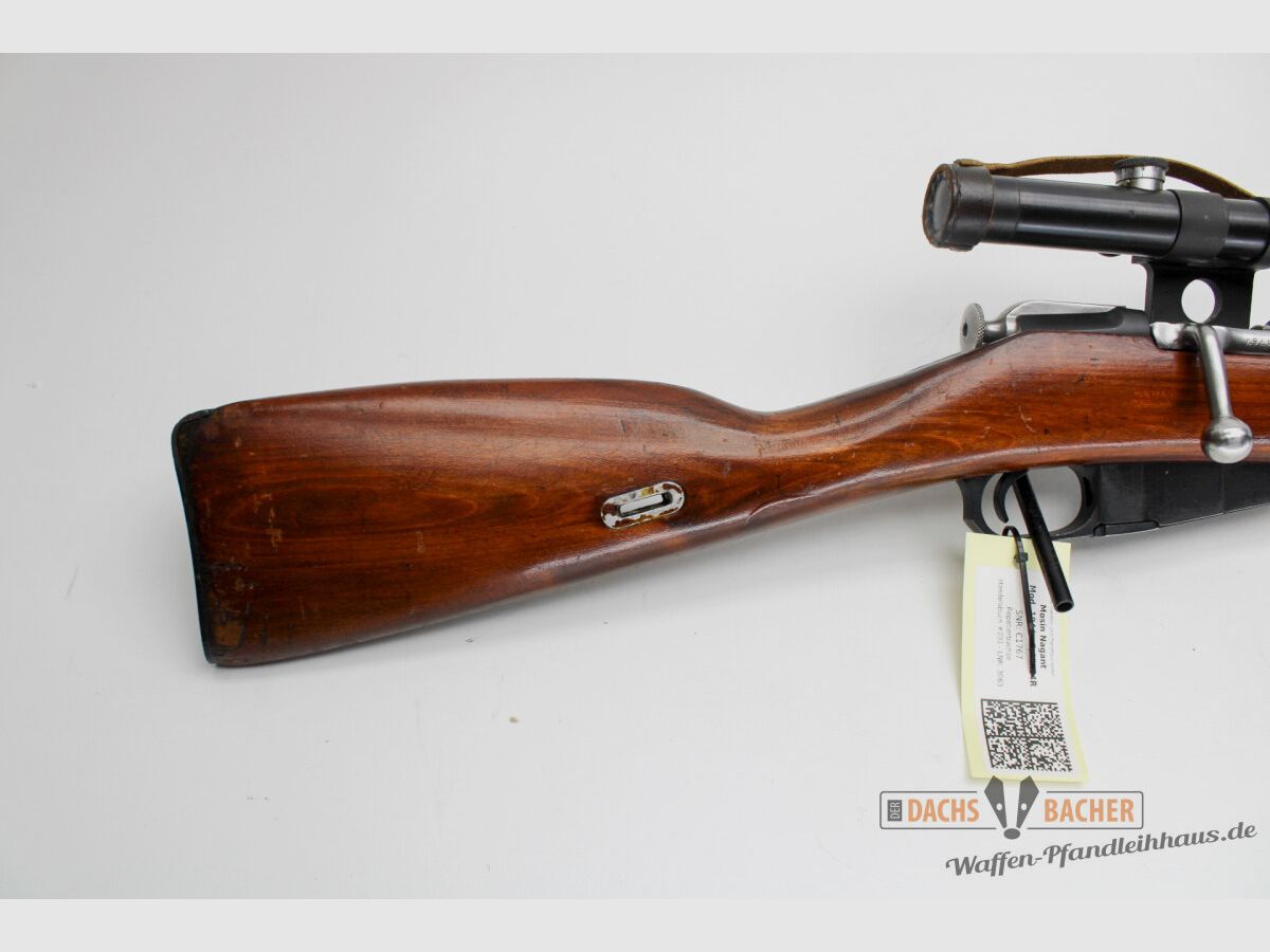 Rep. geweer Mosin Nagant M44 van 1946 kal. 7,62x54R met richtkijker loop DEFECT