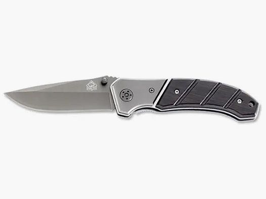PUMA TEC Einhandmesser (420, titanisiert/Ebenholz)