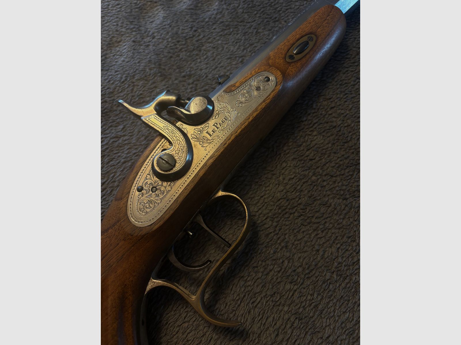 Vorderlader Pistole Bondini Le Page in Paris Kal. 45 Gebrauchtwaffe