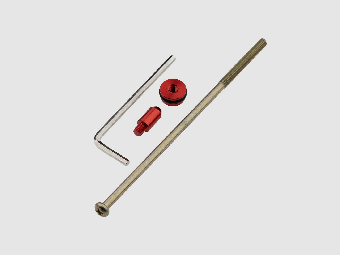 Powerkit.50 V2 pour HDR50 + GEN.2 | Ventil d'exportation | ROT ELOXIERT | Puissance maximale 7,5j Version 20-30J