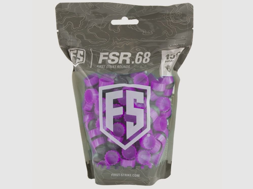 First Strike Paintballs 150 Schuss Tüte (grau/lila)