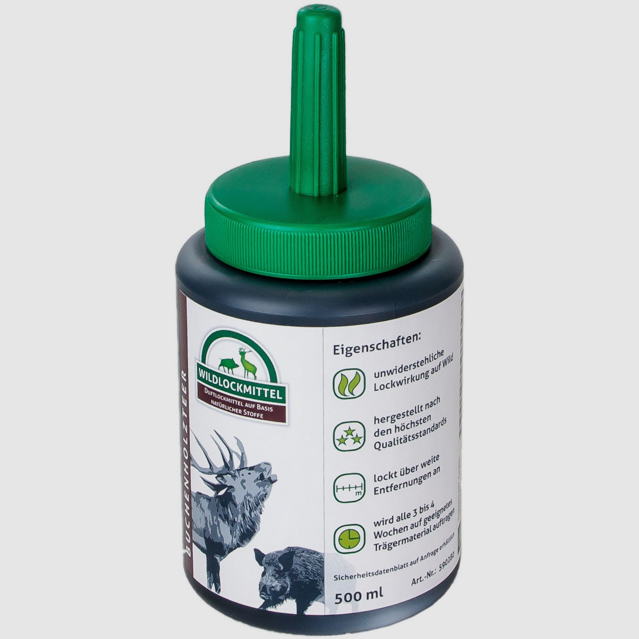 Nordforest Hunting Buchenholzteer Dose mit Pinsel