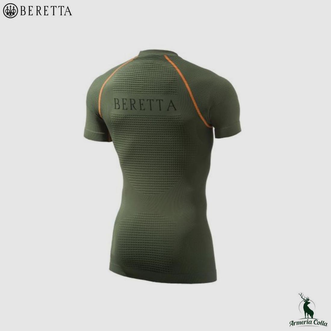 Beretta Intieme Shirt Body Mapping 3D Korte Mouw Groen, afbeelding 2 van 3