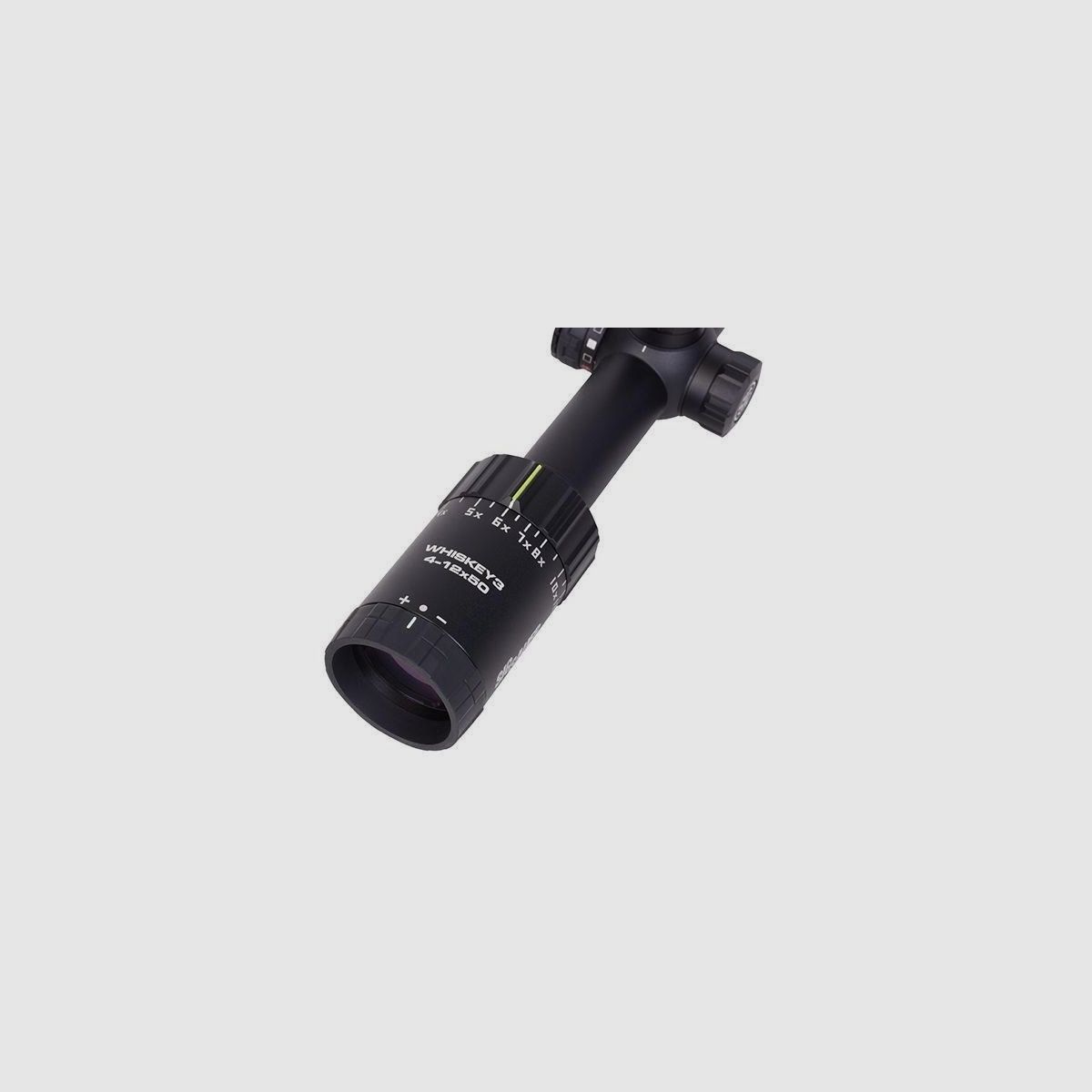WHISKEY3 Zielfernrohr 4-12x50 mit Quadplex Absehen