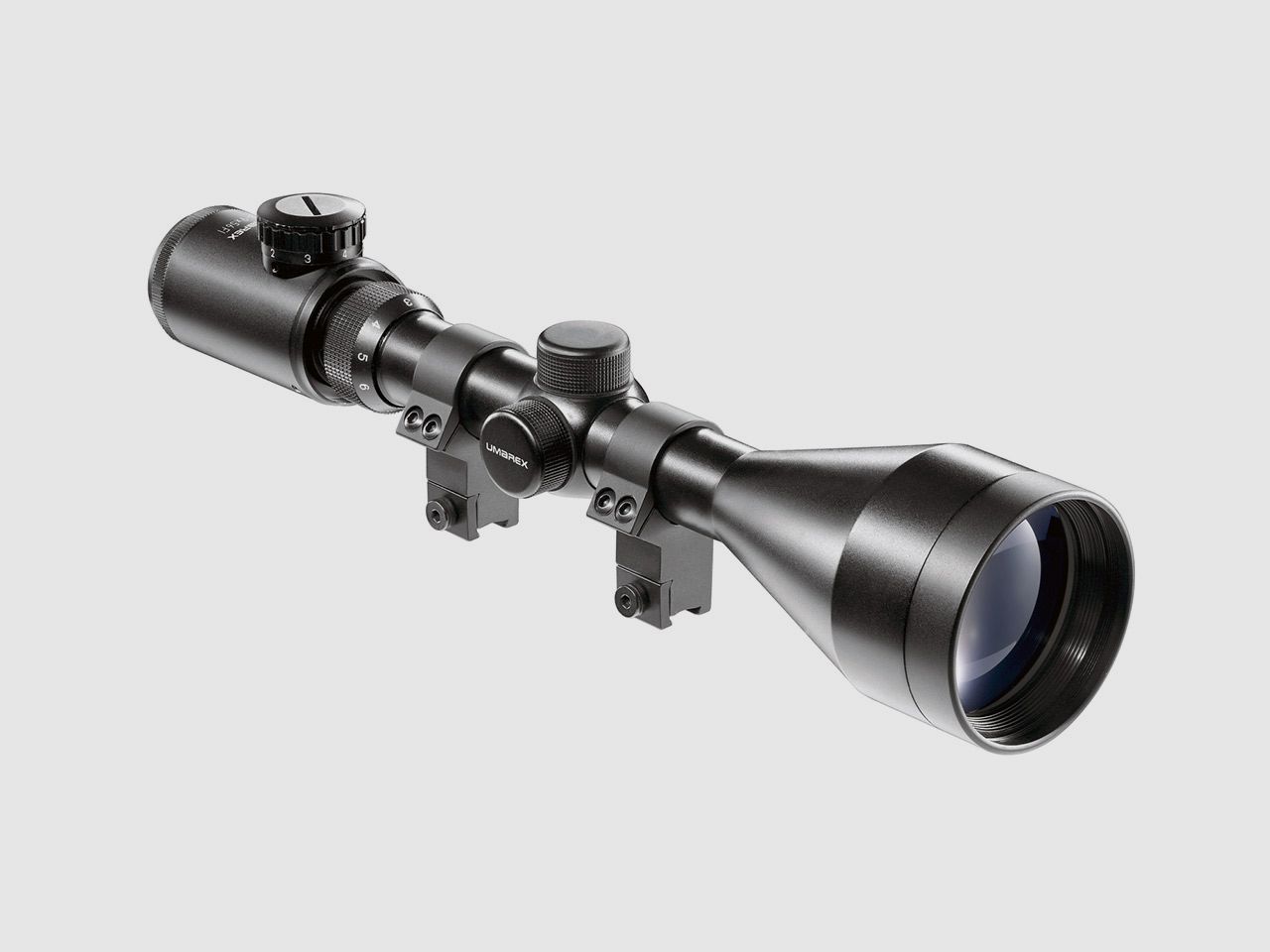 Zielfernrohr Umarex RS 3-9x56 FI Duplex Absehen beleuchtet inklusive Ringmontagen fĂĽr 11 mm Prismenschiene