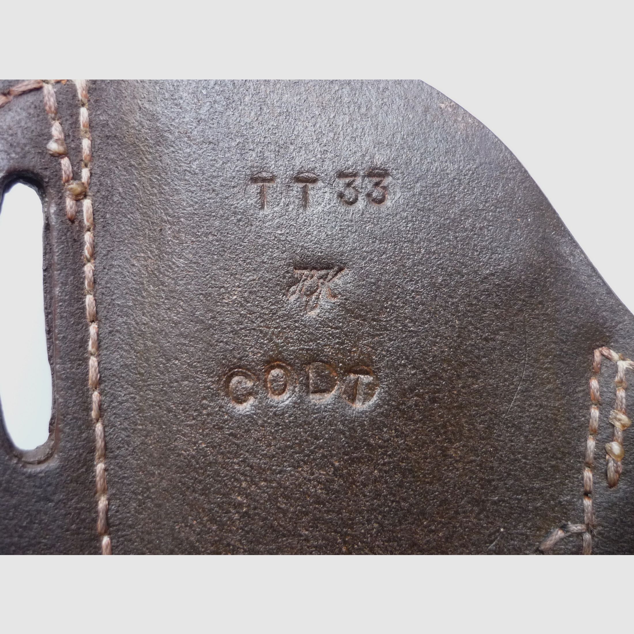 HKDesign Holster Art. Nr. 015 ,Pancake Holster für Colt  / TT33  - Rechtshänder 