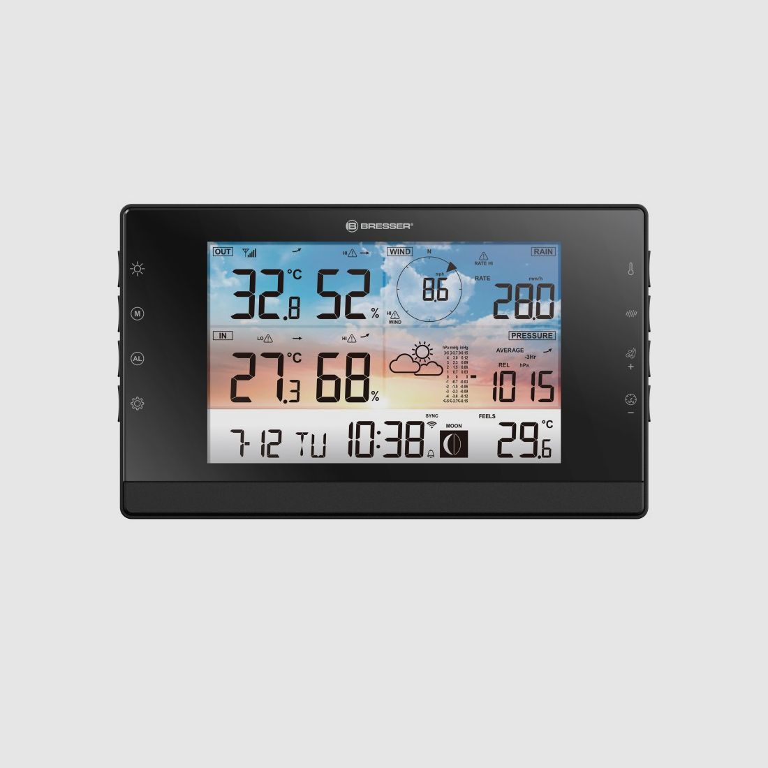 BRESSER WSC Wi-Fi Wetterstation mit 5-in-1-Multisensor, Bild 3 von 15
