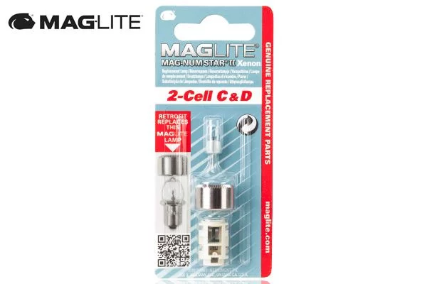 Ampoule au xénon STAR II pour Maglite 2D, 2C, 1 pièce, image 2 sur 2