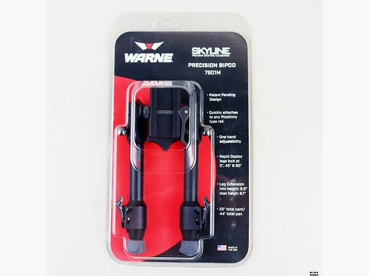 WARNE SKYLINE PRECISION BIPOD Mod. 7901M