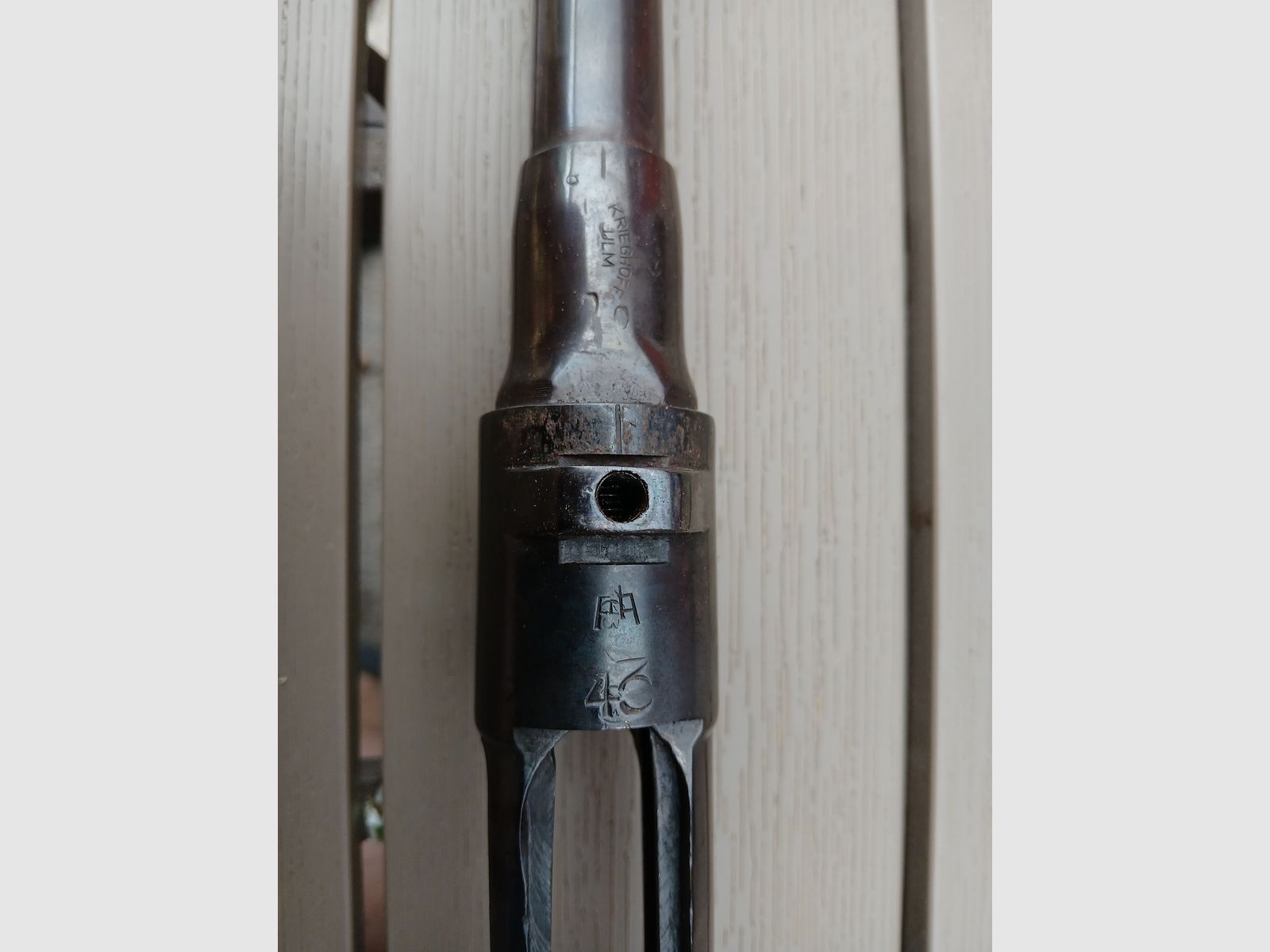 Krieghoff repeating rifle carbine in 6.5x54, rifle 88?