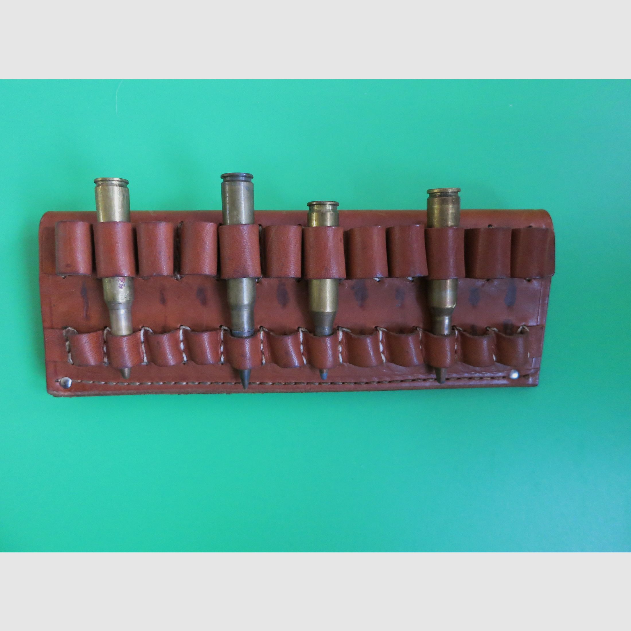 Gürtelholster BUCHEIMER 1285A, patronenholster 30-06, 308, 243, 8x57 enz., afbeelding 1 van 3