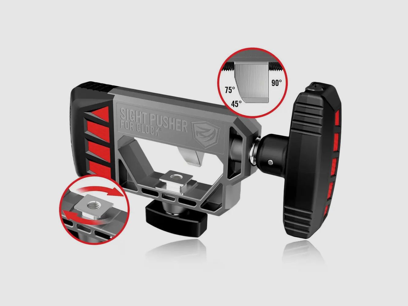 REAL AVID SIGHT PUSHER FOR GLOCK - Sighting aid