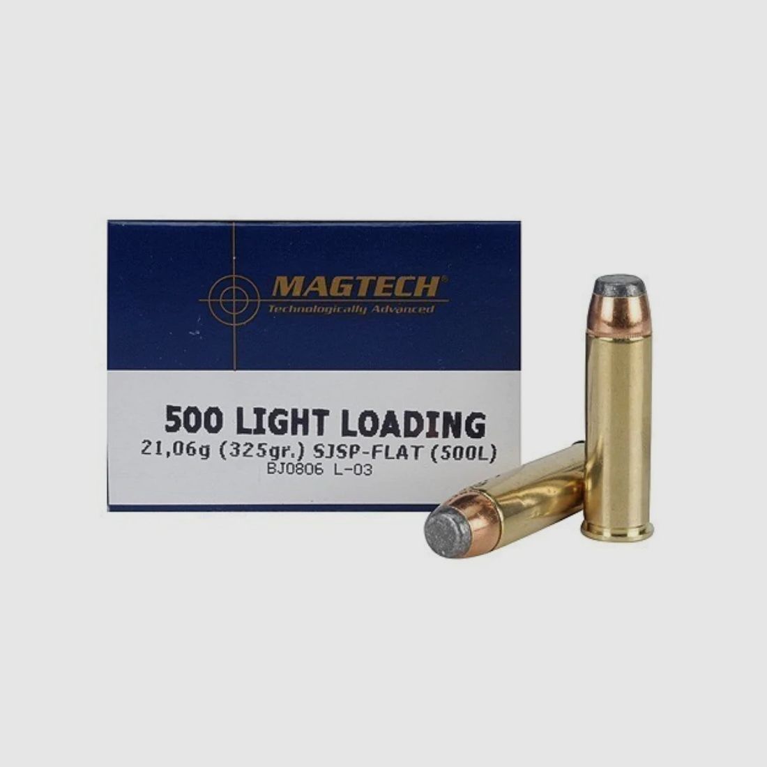 Magtech .500 S&W Magnum Light Loading SJSP-Flat 325grn