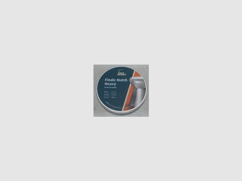 Finale Match Heavy - 4,50mm/0,53g/8,18gr/LG/500er