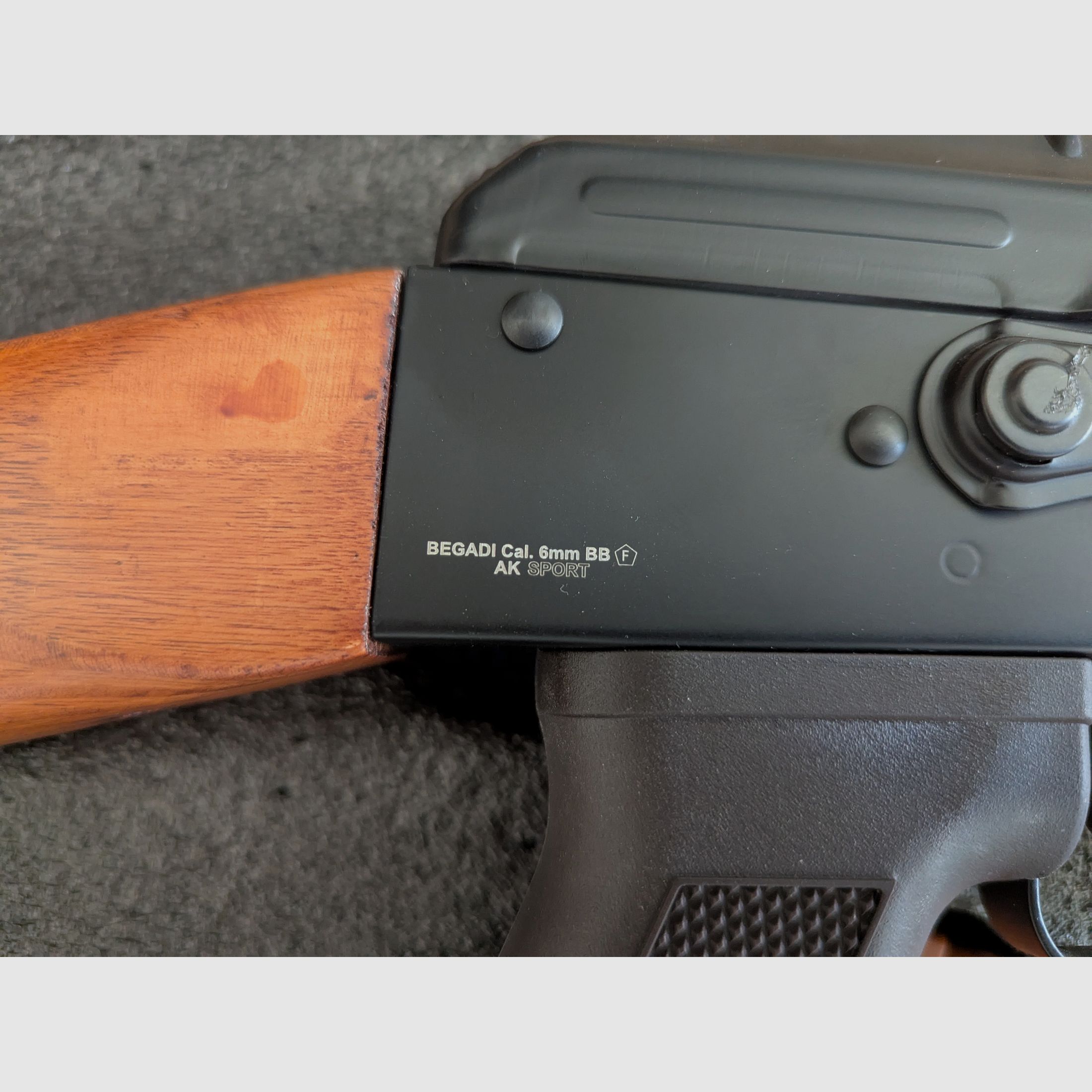 Begadi AK-74 Sport S-AEG mit Begadi CORE EFCS / Mosfet, Echtholz Festschaft