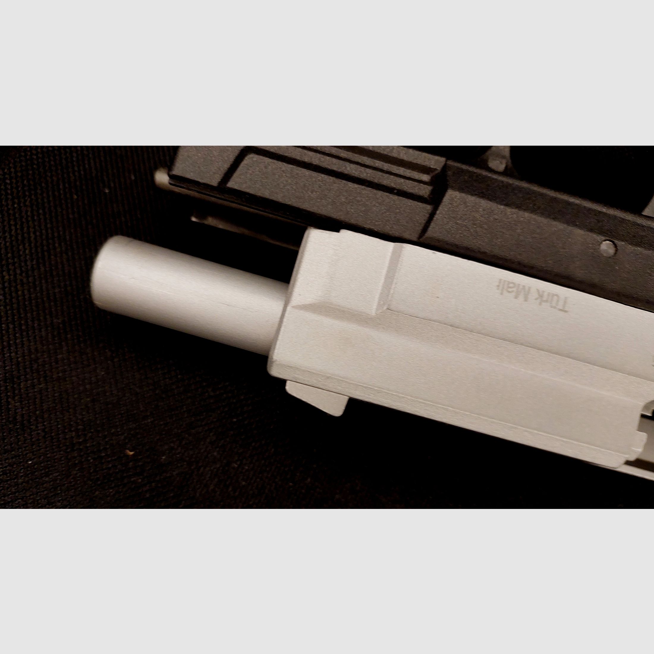 Retay X Treme Schreckschuss Pistole 9mm P.A.K. Nickel (PTB 1042), Bild 8 von 10